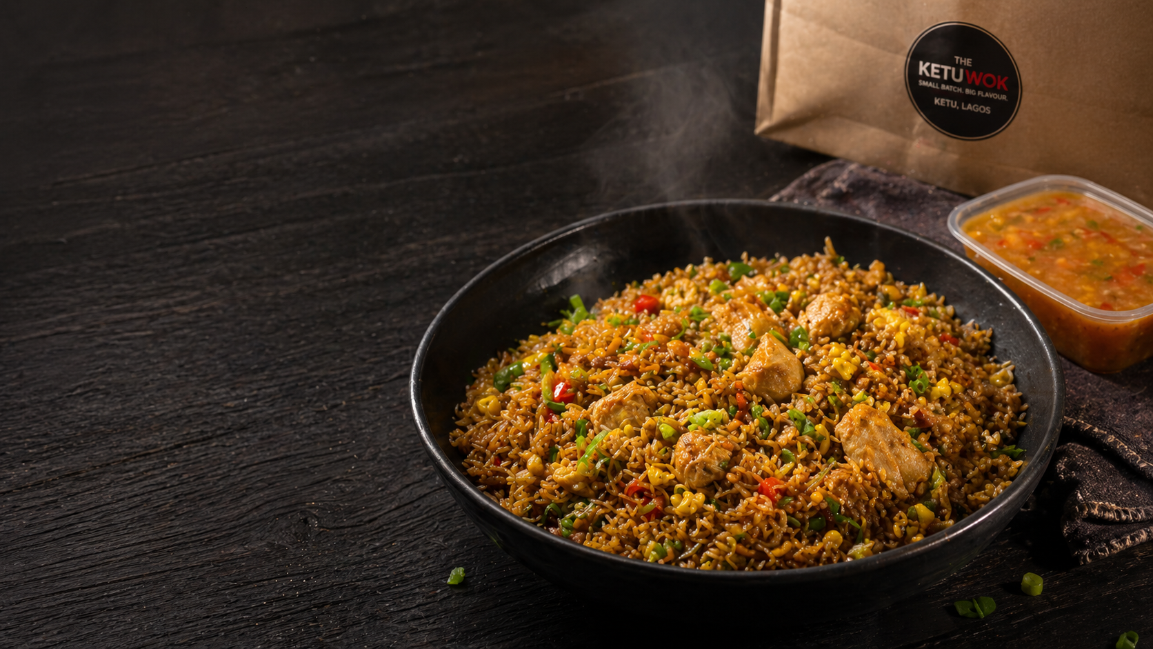 The Ketu Wok Special Chinese Fried Rice Bowl concept visual